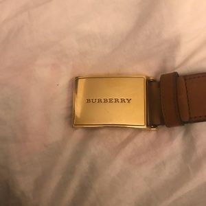 Authentic Burberry belt